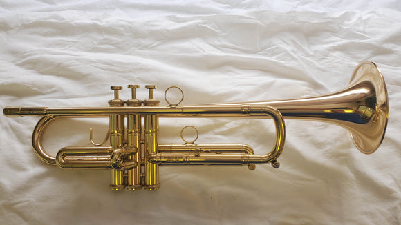 234ML Lacquered Trumpet - Square slide